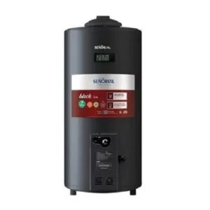 Termotanque Multigas Señorial Black TSBG-75 Negro 75 Lts