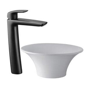 FV Epuyen Lavatorio Monocomando Negro Pico Alto 181.02/L2