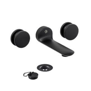 FV Nueva Lavatorio de Pared 203/44N Negro