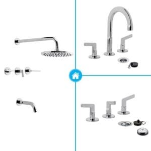 FV Arrayan Lavatorio + Bidet + Ducha