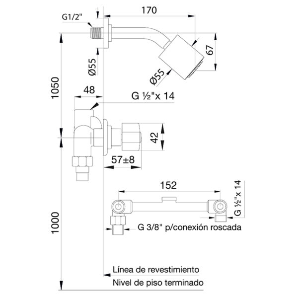 FV_Arizona_Plus_Ducha_medidas