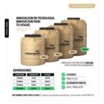 Tanque Waterplast Medida 1000 lts