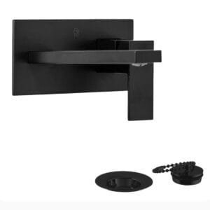 FV Dominic Lavatorio Monocomando de Pared 206/85N Negro