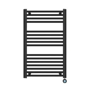 Peisa Toallero Eléctrico Negro Domino D 80 cm