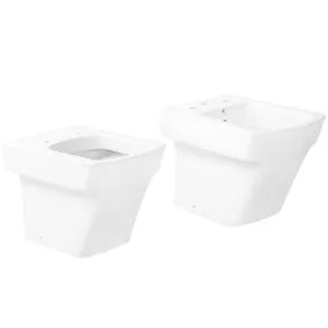 Roca Hall Inodoro Corto + Bidet