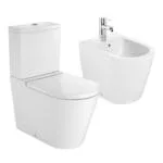 Roca Inspira Inodoro Largo Rimless con bidet y depósito